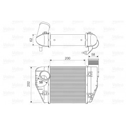 INTERCOOLER VW A6 2,0TDI 04-