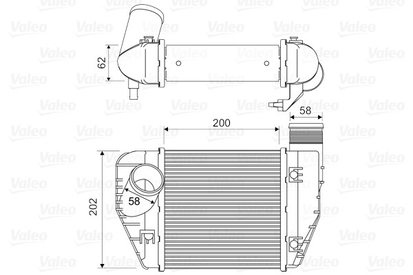 INTERCOOLER VW A6 2,0TDI 04-