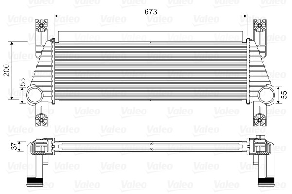 INTERCOOLER FORD RANGER 2,2 TDCI 11-