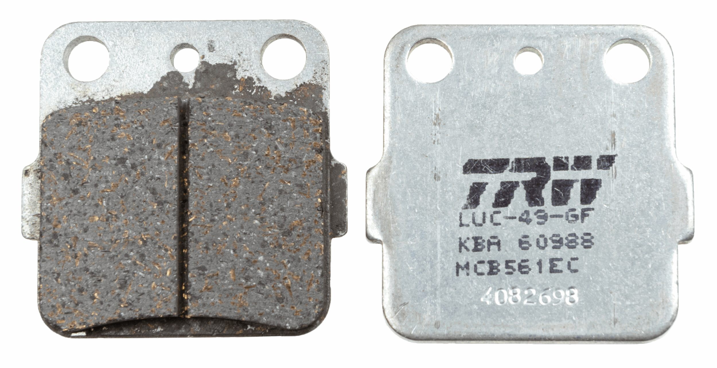 KLOCKI HAMULCOWE MOTO (ORGANIC) YAMAHA YZ 85 LW (04-) KAWASAKI KX 100 (97-09)