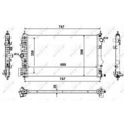 CHLODNICA OPEL INSIGNIA 2,0...