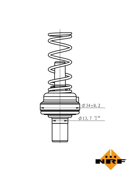 TERMOSTAT VW TOURAN 10-