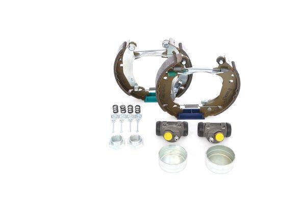 ZESTAW SZCZĘK HAMULCOWY CITROEN AX/SAXO 91-03 KOMPLET Z CYLINDERKAMI