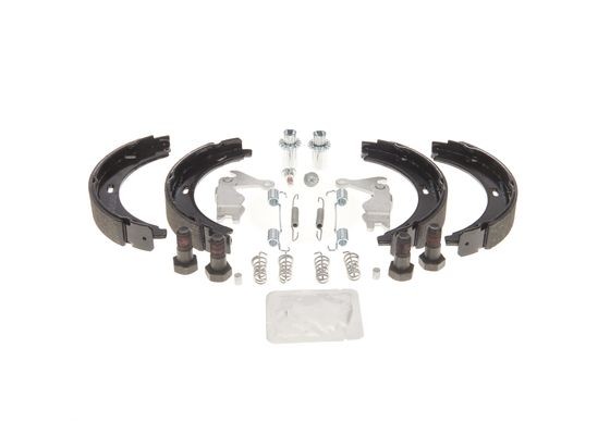 ZESTAW SZCZĘK HAMULCOWY RĘCZNEGO DB W210/S210 2,0-5,5 95-03 KOMPLET