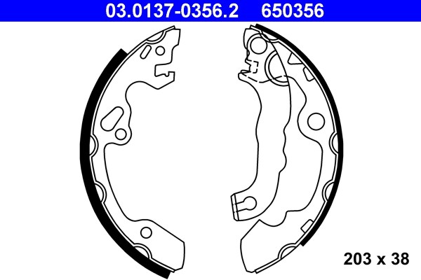 SZCZĘKI HAMULCOWE FORD FOCUS 1,4-1,8 98-05