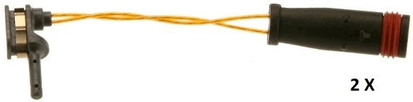 CZUJNIK KLOCKÓW HAMULCOWY DB PRZÓD/TYŁ W203/W204/W211/W212/W220/W221/W169/W245 00-