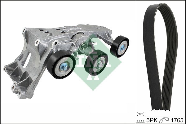 ZESTAW PASKA WIELOROWKOWY DB W169 1,5/1,7/2,0