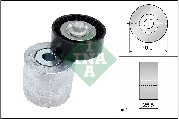 NAPINACZ PASKA WIELOROWKOWY SUBARU 2,0-2,5 FORESTER/LEGACY