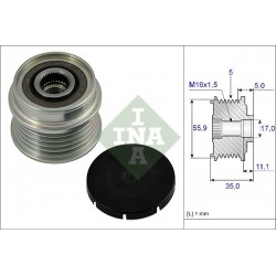 KOŁO PASOWE ALTERNATORA VW