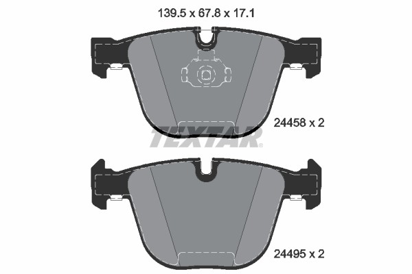 KLOCKI HAMULCOWE BMW PRZÓD E70/E71 X5/X6 WERSJA M
