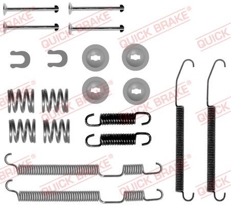 SPRĘŻYNY SZCZĘK HAMULCOWY SUBARU FORESTER/IMPREZA/LEGACY 89-08
