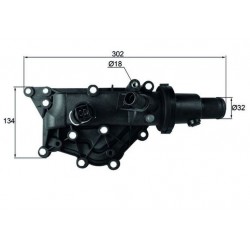TERMOSTAT RENAULT 89C 1,4-1,6