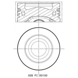 TŁOK VW 2,0TDI 81,01 STD