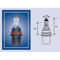 ŻARÓWKA HB1 12V/65/45W P29T...