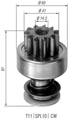 BENDIX ROZRUSZNIKA VW 2,4D LT 28-35