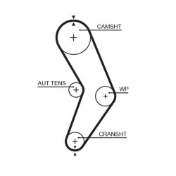 PASEK ROZRZĄDU RENAULT 1,4