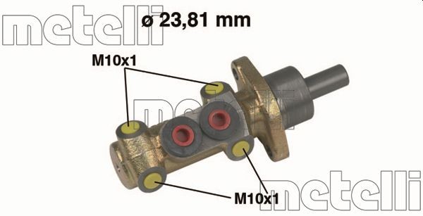 POMPA HAMULCOWA RENAULT MEGANE/SCENIC 1,4-2,0 16V 96-03 BEZ ABS