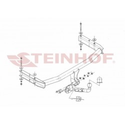 HAK HOLOWNICZY AUDI A4 (4D...