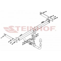 HAK HOLOWNICZY AUDI Q3, 2011-