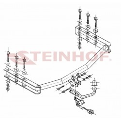 HAK HOLOWNICZY VW PASSAT...