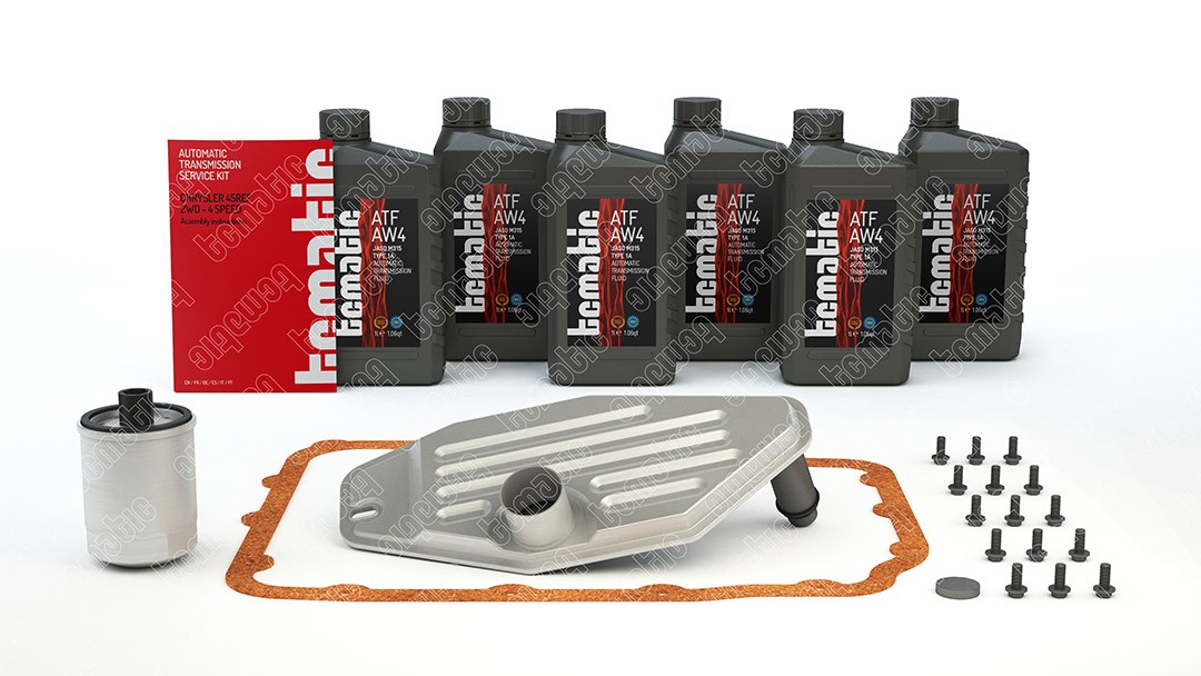 ZESTAW DO WYMIANY OLEJU W SKRZYNI BIEGÓW AUTOMATYCZNEJ JEEP CHEROKEE/COMMANDER/GRAND CHEROKEE/WRANGLER 2,4-5,7 4X4