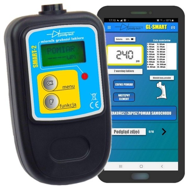 MIERNIK GRUBOŚCI LAKIERU GL-SMART-2