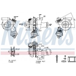 TURBO IVECO DAILY 2,3D 14-