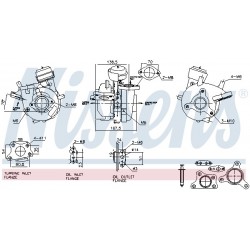TURBO NISSAN NAVARA 2,5DCI 05-
