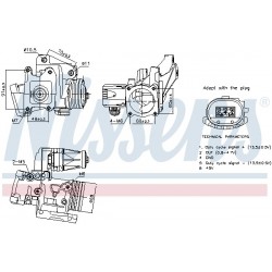 ZAWÓR EGR VOLVO 2,0D/2,4D