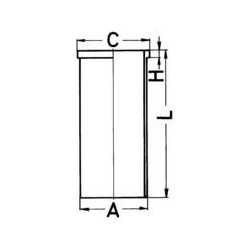 TULEJA TŁOKOWA DB OM615 2,0/2