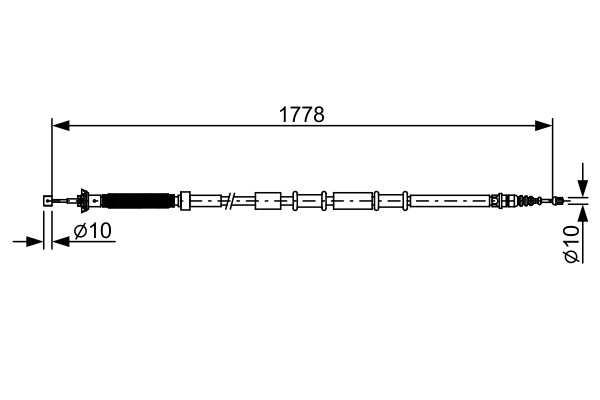 LINKA HAM. RECZ. FIAT T. 500L 0,9-1,4 1,3-1,6 D 12-17 LE PR