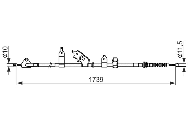 LINKA HAM. RECZ. TOYOTA T. VERSO S 1,33 1,4 D-4D 10-15 PR
