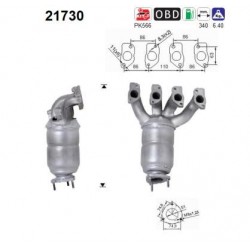 KATALIZATOR OPEL ASTRA G...
