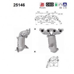KATALIZATOR KIA 1,2 PICANTO...