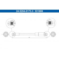PRZEWOD HAM. ELAST. VW T....
