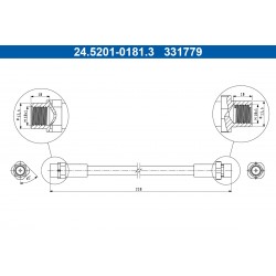 PRZEWOD HAM. ELAST. BMW T....