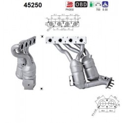KATALIZATOR BMW 3 E90 320...