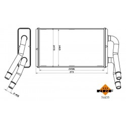 NAGRZEWNICA FORD TRANSIT 2006-