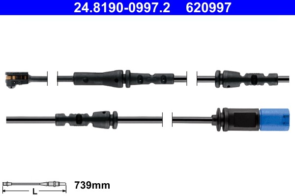 CZUJNIK KLOCKOW HAM. BMW T. X3 X4 IX3 1,6-3,0 17-