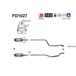 FILTR CZASTEK STALYCH DPF...