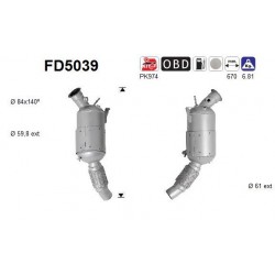 FILTR CZASTEK STALYCH DPF...