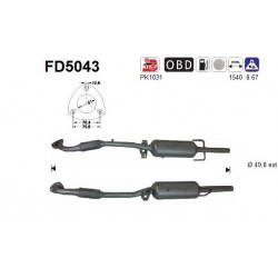 FILTR CZASTEK STALYCH DPF...