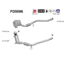 FILTR CZASTEK STALYCH DPF...