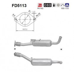 FILTR CZASTEK STALYCH DPF...