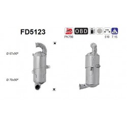 FILTR CZASTEK STALYCH DPF...