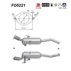 FILTR CZASTEK STALYCH DPF...