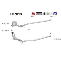 FILTR CZASTEK STALYCH DPF...