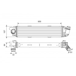INTERCOOLER RENAULT VIVARO...