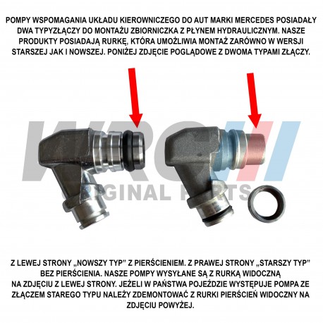 Pompa wspomagania układu kierowniczego WRC 4901260
