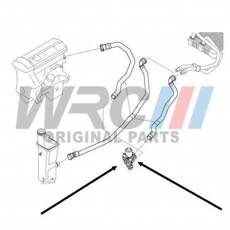 Zawór nagrzewnicy WRC 7700006